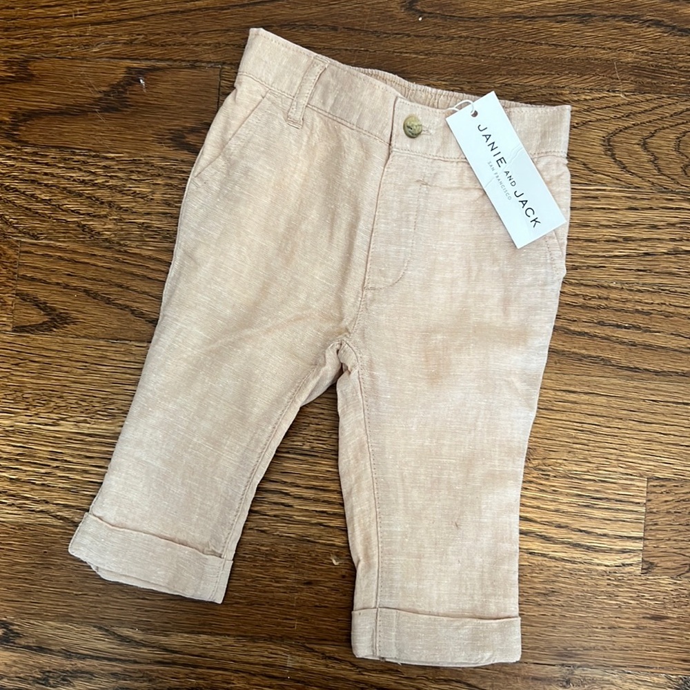 Janie and Jack Linen Pants